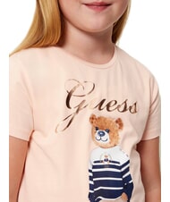 GUESS KIDS Bedrucktes T-Shirt himmlisches Rosa - Kinder-T-Shirt - 3