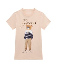 GUESS KIDS Bedrucktes T-Shirt himmlisches Rosa - Kinder-T-Shirt - 4