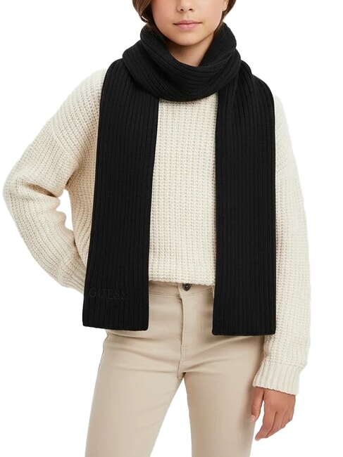 KIDS Gerippter Schal jetbla - Kinderschals