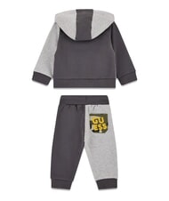 GUESS KIDS MINI ME Trainingsanzug mit Kapuze und Hose Grautonkombination - Strampler und Baby-Outfits - 2