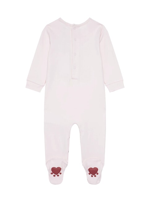 KIDS MINI ME Baby-Strampler aus Baumwolle Ballett rosa - Strampler und Baby-Outfits