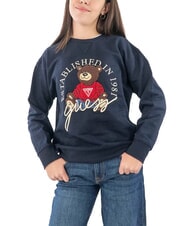 GUESS KIDS ACTIVE M&auml;dchen-Sweatshirt mit Rundhalsausschnitt smartblue - Sweatshirts Kinder - 4