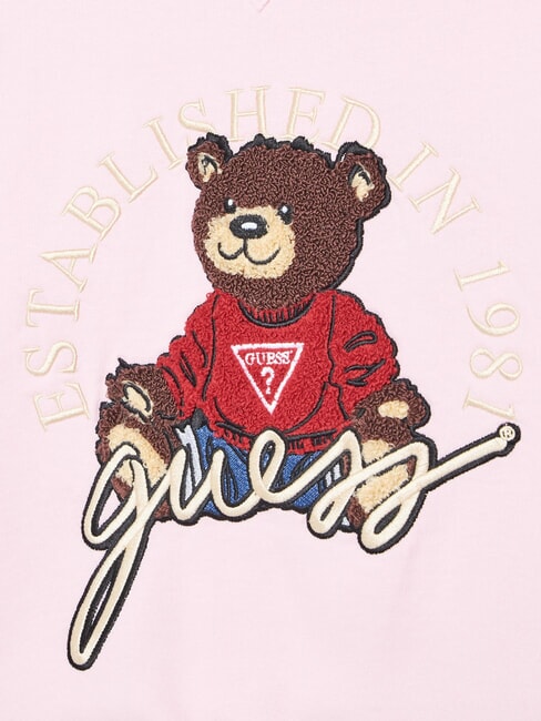 KIDS ACTIVE M&auml;dchen-Sweatshirt mit Rundhalsausschnitt Zuckerwatte rosa - Sweatshirts Kinder