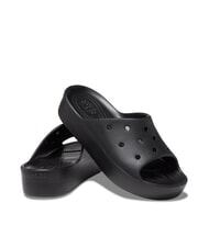 CROCS CLASSIC PLATFORM Damen-Plateaupantoffeln Schwarz - Damenschuhe - 6