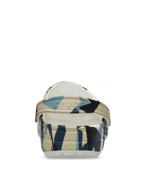 GEO CAMO Unisex-Hausschuhe mit Aufdruck wei&szlig; / mehrfarbig - Schuhe Unisex