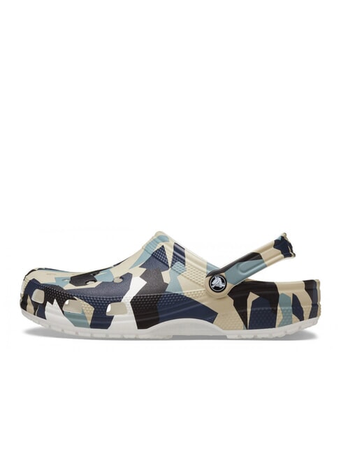 GEO CAMO Unisex-Hausschuhe mit Aufdruck wei&szlig; / mehrfarbig - Schuhe Unisex