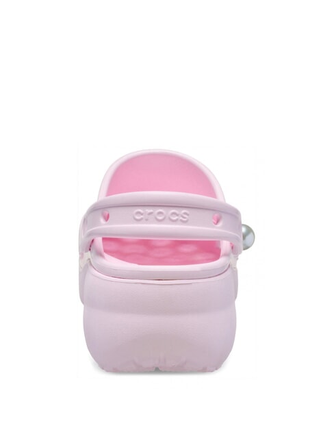 CLASSIC PLATFORM Damen-Clog-Hausschuhe rosa Milch - Damenschuhe