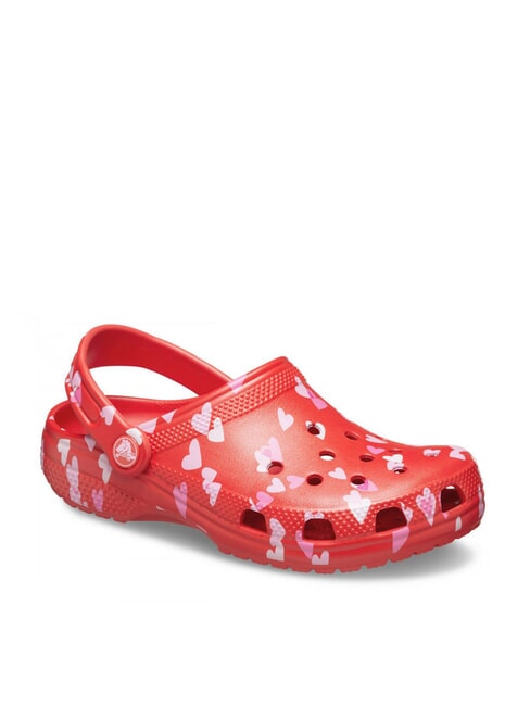 CLASSIC VDAY KIDS M&auml;dchen-Holzschuhe kirschrot - Kinderschuhe