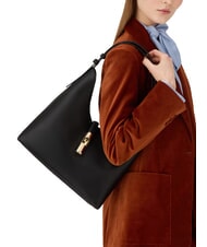 FURLA GOCCIA Umh&auml;ngetasche aus Leder Avocado - Damentaschen - 4