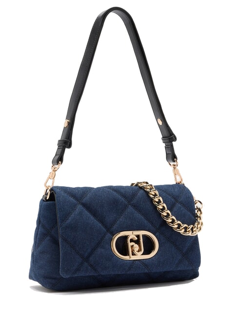 LAPUFFY Schultertasche / Umh&auml;ngetasche Kleid blau - Damentaschen