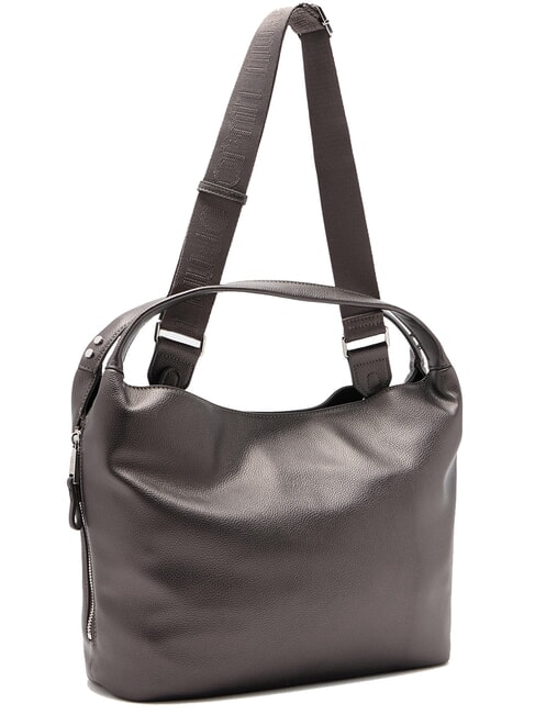 KALISKA Schultertasche mit Schultergurt Anthrazit met. - Damentaschen