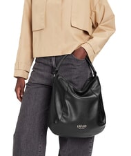 LIUJO EVRIM Schultertasche im Hobo-Stil SCHWARZ - Damentaschen - 5