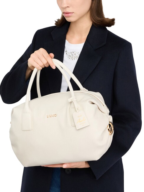 AMELIE Gro&szlig;e Kofferraumtasche mit Anh&auml;nger Marmor - Damentaschen