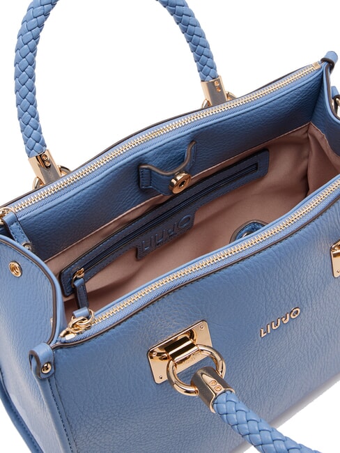 MANHATTAN Mittlere Handtasche heller Denim - Damentaschen