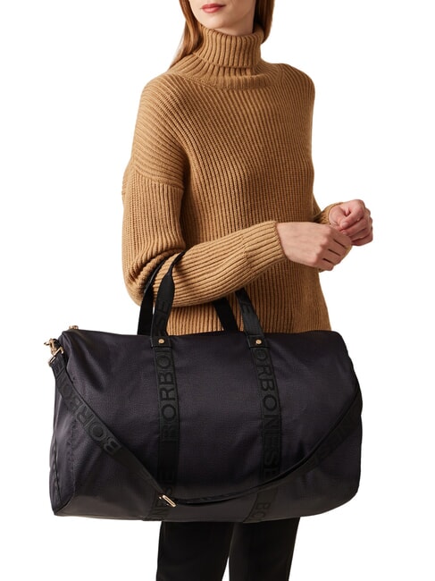 ECO LINE  Mittlere Tasche mit Schultergurt dunkles Schwarz - Reisetaschen