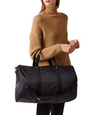 BORBONESE ECO LINE  Mittlere Tasche mit Schultergurt dunkles Schwarz - Reisetaschen - 5