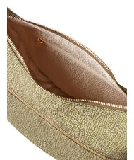 BORBONESE LUNA S Tasche mit Schultergurt Olive - Damentaschen - 5