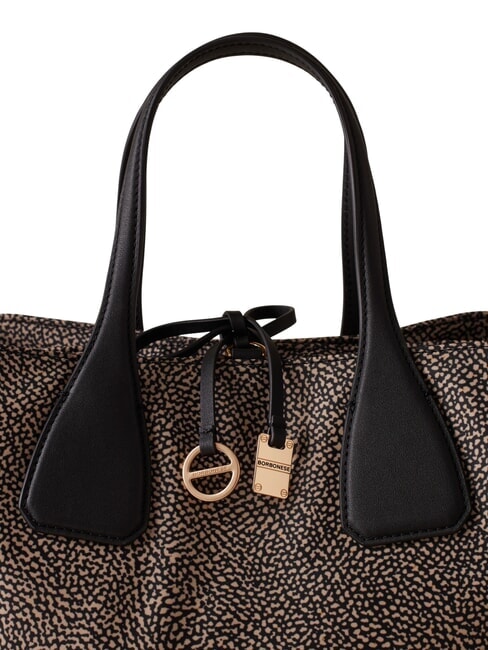 VIS-A-VIS Handtasche mit Schulterriemen OP / NATUR / SCHWARZ - Damentaschen