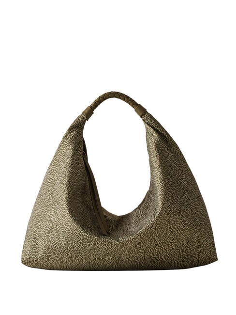 PLIE Mittelgro&szlig;e Hobo-Tasche Olive - Damentaschen