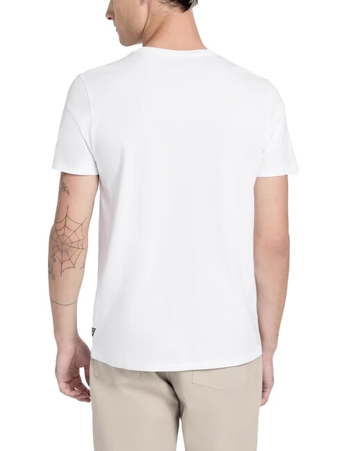 PAINTED TRIANGLE Kurzarm-T-Shirt in regul&auml;rer Passform purwei&szlig; - Herren-T-Shirts