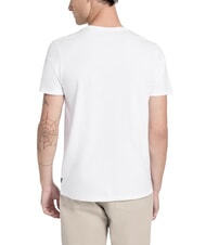 GUESS PAINTED TRIANGLE Kurzarm-T-Shirt in regul&auml;rer Passform purwei&szlig; - Herren-T-Shirts - 2