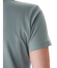 GUESS CAMELIA TRIANGLE Kurz&auml;rmeliges T-Shirt mit Aufdruck und Applikationen Heavy Metal Grau - T-Shirts und Tops f&uuml;r Damen - 4