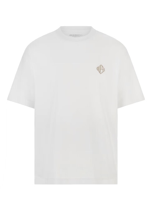 DIAMANTE LOGO Oversized Kurzarm-T-Shirt purwei&szlig; - Herren-T-Shirts