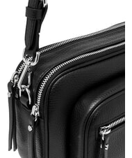 GIANNI CHIARINI CARRE Schultertasche aus Leder mit Schulterriemen Schwarz - Damentaschen - 3