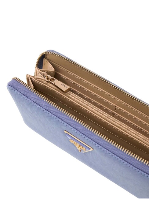 LAUREL 2 Gro&szlig;e Geldb&ouml;rse mit Rundum-Rei&szlig;verschluss graublau - Brieftaschen Damen