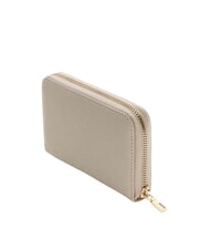 GUESS LAUREL 2 Mittelgro&szlig;e Geldb&ouml;rse mit Saffiano-Muster Taupe - Brieftaschen Damen - 3