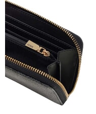 GUESS LAUREL 2 Mittelgro&szlig;e Geldb&ouml;rse mit Rei&szlig;verschluss und 4G-Logoaufdruck - Brieftaschen Damen