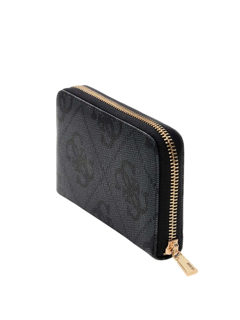 LAUREL 2 Mittelgro&szlig;e Geldb&ouml;rse mit Rei&szlig;verschluss und 4G-Logoaufdruck Kohle - Brieftaschen Damen