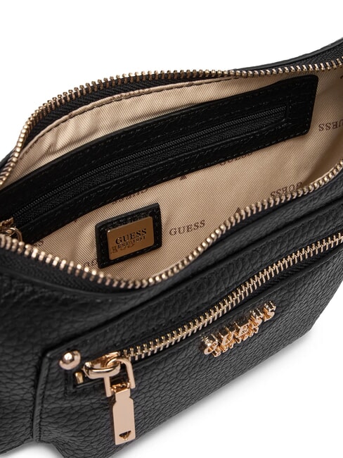 MARSHA Schultertasche mit Fach SCHWARZ - Damentaschen