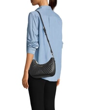 LIUJO LOGO Umh&auml;ngetasche SCHWARZ - Damentaschen - 4