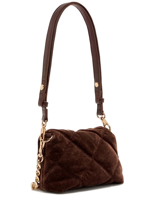 LAPUFFY Mini-Schultertasche / Umh&auml;ngetasche braunes Licht - Damentaschen