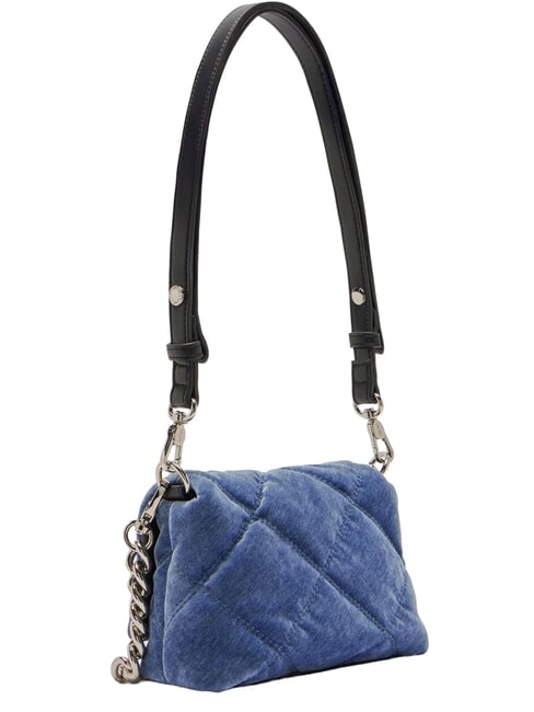 LAPUFFY Mini-Schultertasche / Umh&auml;ngetasche heller Denim - Damentaschen