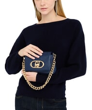 LIUJO LAPUFFY Mini-Schultertasche Kleid blau - Damentaschen - 5