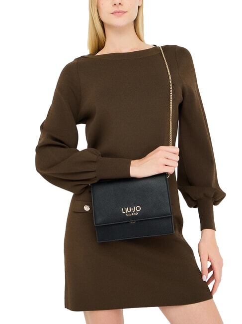 EVRIM Mini-Schultertasche SCHWARZ - Damentaschen