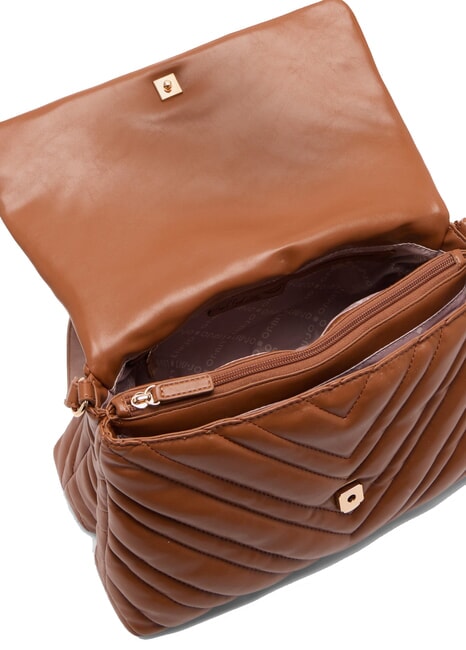 LUNNY Mittelgro&szlig;e gesteppte Hobo-Tasche Lebkuchen - Damentaschen