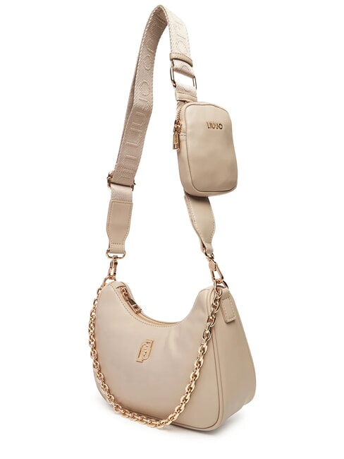 ACHALA Kleine Tasche mit Kette und Beutel NEUTRAL - Damentaschen