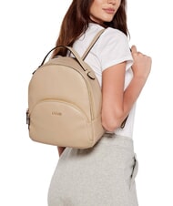 LIUJO MANHATTAN Mittelgro&szlig;er runder Rucksack mit Tasche Sand - Damentaschen - 5