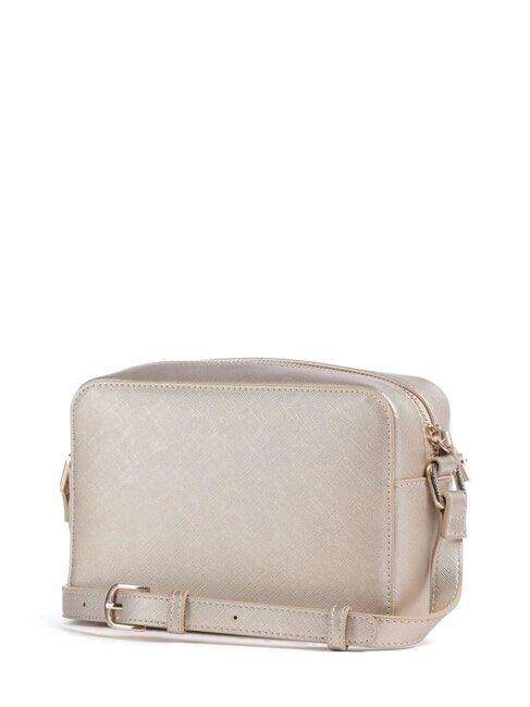 HALONA Kameratasche mit gepr&auml;gtem Logo Hell Gold - Damentaschen