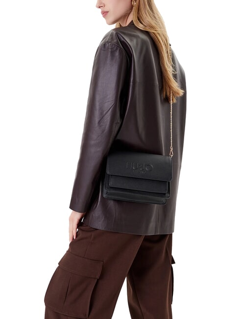 HALONA Umh&auml;ngetasche SCHWARZ - Damentaschen