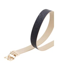 TOMMY HILFIGER TH LOGO Wendbarer Lederg&uuml;rtel W&uuml;stenkhaki-Melange - G&uuml;rtel - 4