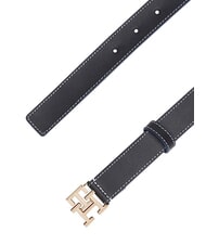 TOMMY HILFIGER TH LOGO Damenlederg&uuml;rtel - G&uuml;rtel