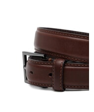 TOMMY HILFIGER HUDSON Lederg&uuml;rtel Kaffeebohne - G&uuml;rtel - 3