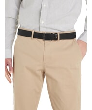 TOMMY HILFIGER OLIVER Lederg&uuml;rtel Schwarz - G&uuml;rtel - 3