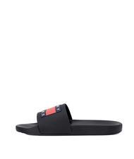 TOMMY HILFIGER TOMMY JEANS Pool Slide Gummipantoffeln Schwarz - Herrenschuhe - 2