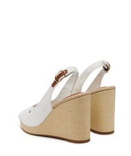 TOMMY HILFIGER TH Espadrilles mit hohem Keilabsatz ecru - Damenschuhe - 5