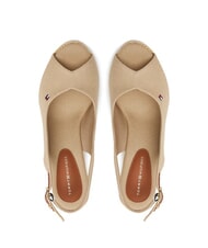 TOMMY HILFIGER TH Espadrilles mit hohem Keilabsatz Meerrettich - Damenschuhe - 3